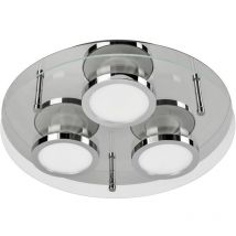 Chromia LM85623 Lampada da parete a led GU10 15 w led (monocolore) Cromo - Lightme