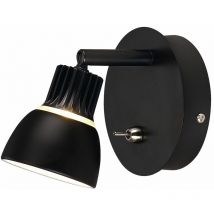 Lampada da parete a led soggiorno sala da pranzo lettura faretto faretto nero orientabile Nordlux 253223