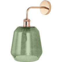 Lampada da Parete - Paralume in Vetro - Alessia