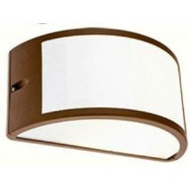 Applique biemissione mezzaluna aperta corten ruggine 473/36 - Sovil