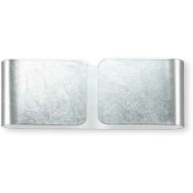 Lampada da parete Clip Mini Argento - l 250 x h 90 x p 80 mm
