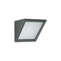 Lampada da parete goccia illuminazione triangolo piccolo 1xe27 max 75w antracite - 4170an