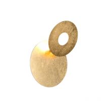 Lampada da parete led trio lighting leano 6w 3000k oro - 240310179