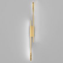 Lampada da Parete Moderna led Applique da Parete Creativa Lampada a Muro Interna Luce Bianco Fredda Oro