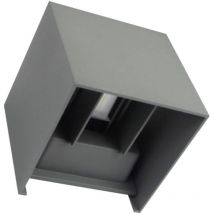 MT68002 Lampada da parete per esterni a led led (monocolore) 4.5 w Nero - Megatron