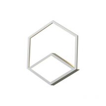 Inspired Mantra Kubick Lampada da soffitto/parete dimmerabile, led 24W, 3000K, 1630lm, bianco, 3 anni di garanzia