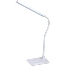 Lampada da scrittoio led 6W slim bianca pz 1,0