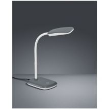 Iperbriko - Lampada da Scrivania Led 3,5W Boa Grigio H36 cm Trio Lighting