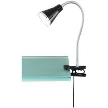 Iperbriko - Lampada da Scrivania Led 3,8W Con Pinza Nero Arras Trio Lighting