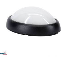 Lampada da soffitto a led kanlo - 8W - 720lm - 4000K - IP54 - Nero - 187x126x76mm