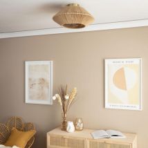 Lampada da Soffitto Corda Naturale Big Moksha Naturale