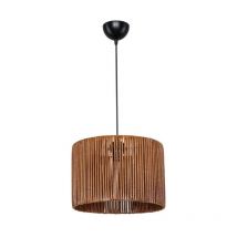 Lampada a sospensione in carta marrone stile rustico Roya ASZ1700