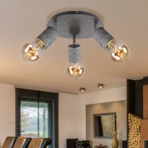 Lampada da soffitto lampada da sala da pranzo lampada da soggiorno lampada da sala da pranzo faretto da soffitto faretto, alluminio metallo argento,