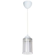 Lampada Da Soffitto Optical Asz1025 Con Paralume In Plastica Trasparente H67xl10.5