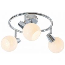Plafoniera led soggiorno roundel faretti in vetro stelle effetto cielo luce Nino luci 81139306