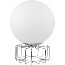 Lampada da tavolo lampada da tavolo vetro cromo opale 15 cm soggiorno camera da letto sala da pranzo