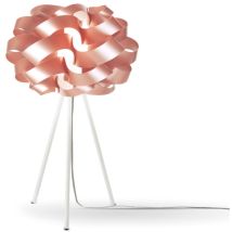 Linea Zero - Lampada Da Tavolo A Treppiede 1 Luce Cloud In Polilux Rame Made In Italy