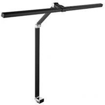 Lampada da tavolo alluminio / KU nero H.720mm orientabile con LED ALCO