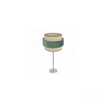 Lampada da tavolo Alto Reyes 1xe27 Cromo/verde naturale 64x30x30 cm