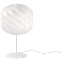 Lampada da Tavolo Base e Stelo in Metallo Cm. 25 x 44h