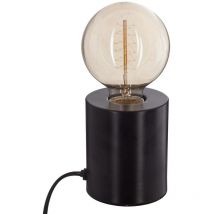 Lampada con base Saba nera H11cm Atmosphera Créateur D'intérieur