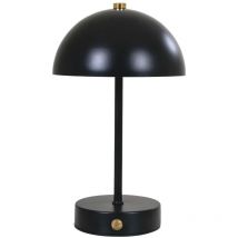 Lampada da Tavolo Holt, Metallo, Nero, 15x15x25 cm