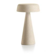 Fade Table Lamp Pietra - L13 x P13 x H22 cm lampada da tavolo colorata di design originale Plust interno esterno moderna giardino