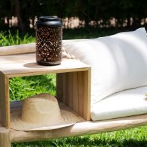 Lampada da Tavolo led Portatile Solare con Batteria Ricaricabile Erté Arancione