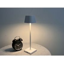 Lampada da tavolo led ricaricabile con luce bianca calda e dimmerazione continua Modello: OB-LD03W