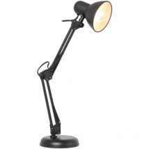 Lampade da tavolo Study - nero - metallo - 3456ZW - Nero - Mexlite