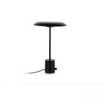 Lampada da tavolo nera hoshi con interruttore dimmerabile 28351