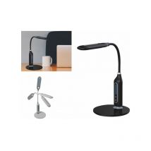 Lampada da tavolo scrivania led luce touch snodabile dimmerabile 3 modalita'