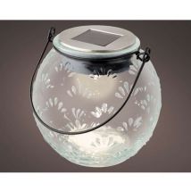 Lampada da tavolo solare in vetro