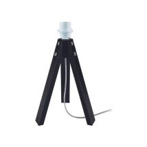 Lampada da tavolo treppiede legno nero Deco MDL3042