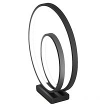 Lampada da terra led a piantana perenz ritmo 93w 3000k nero - 6648nlc