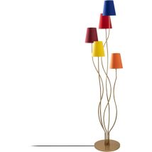 Lampada Da Terra, Lampada Da Terra, Illuminazione Per Soggiorno Lamp Multicolore