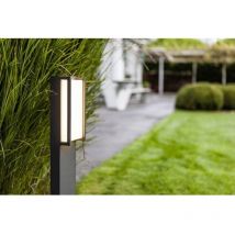 Lutec 7193001118 Qubo Lampada da terra per esterni a led led (monocolore) led a montaggio fisso 18 w Antracite