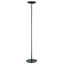 Lampada Da Terra Venice Black, Lampada a Piantana Altezza 181 cm, Lampada Da Terra Salotto Ufficio Casa Cucina Colore Nero