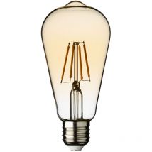 Lampe E27 ST64 4W 2200°K Dorée