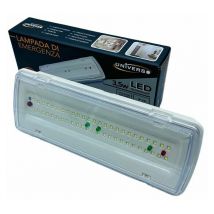 Lampada Emergenza ad Incasso a 50 Led IP65 Anti BlackOut Per esterno e Interni