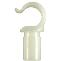 Clip a gancio per pali di verande 19mm – Nylon – Confezione da 4 pezzi – Illuminazione per piscine