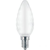 Lampada led filamento a tortiglione 4watt e14 3000k century instor-041430