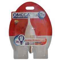 Lampadina Milky A Candela Con Filamento 4w E27 3000k