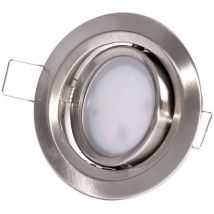 93877 Coin Slim Lampada led da incasso led (monocolore) led a montaggio fisso 6 w Ferro (spazzolato) - Paulmann
