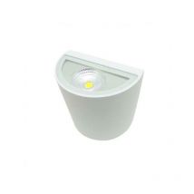 Lampada led doppia luce applique 10w da parete 230v cob led