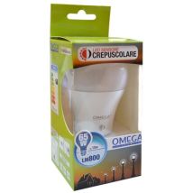 Lampada LED A60 con sensore crepuscolare 10W E27 1060 lumen Bianco Naturale 4000K