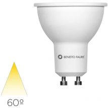Lampada Led GU10 8W 2700K 230Vac Bianco Beneito Faure 3432-N