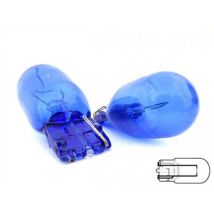 Carall - Lampada T20 W21W 12V 21W Effetto Xenon Bianco Mono Filamento Luci Frecce Stop