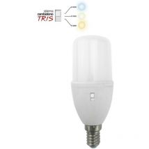 Stone - Lampada led slim 11w e14 con sistema cambiatono 11071/bnc