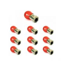 10 Pezzi Lampada Alogena S25 BA15S PY21W 24V 21W Arancione Amber Piedi Diritti